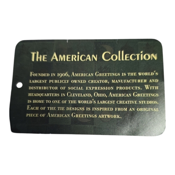 American Greetings Santa Reindeer Football Necktie Tie  2004 - Picture 3 of 7